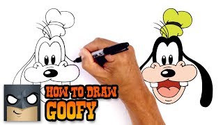 How to Draw Goofy  Disney [upl. by Anitan]