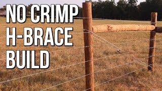 Crimp Free HBrace Build  Barbed Wire Fence  StayTuff [upl. by Aneema92]