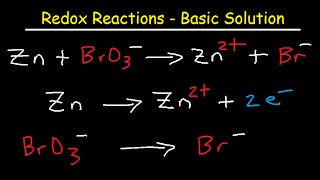 How To Balance Redox Equations In Basic Solution [upl. by Eiresed783]