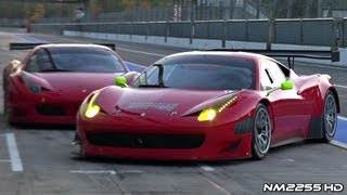 INSANE Ferrari 458 GT3 Sound on Track [upl. by Sisak369]