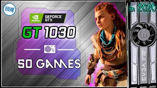 NVIDIA GeForce GT 1030 in 50 Games [upl. by Eedebez327]