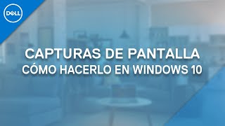 Cómo hacer capturas de pantalla en Windows 10  Capturar pantalla en Windows [upl. by Gnort]