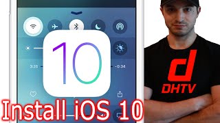 How To install iOS 10 Now iPhone or iPad [upl. by Kcajyllib493]