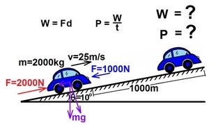 Physics 8 Work Energy and Power 31 of 37 [upl. by Nalek]