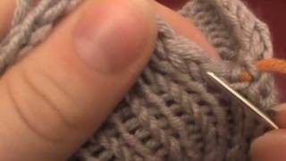 How to do Mattress Stitch Seaming [upl. by Ynnal558]