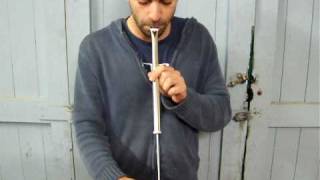 Slide Whistle demonstration by a novice [upl. by Butler465]