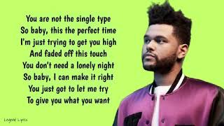 The Weeknd  I Feel It Coming  Lyrics  ft Daft Punk [upl. by Ahsein]