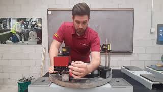 Flange Flatness Measurement using the EasyLaser E920 [upl. by Navonod]