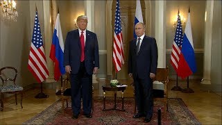 President Trump Russias Vladimir Putin hold joint news conference  ABC News [upl. by Novak]