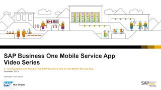 SAP Business One Service App  Configuration [upl. by Barsky]