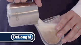 DeLonghi  How to make the perfect cappuccino [upl. by Llenrahs]