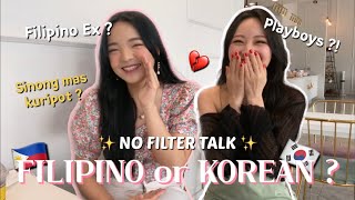 Do We Want to Date Filipino Guys  Korean girls in the Philippines [upl. by Etezzil308]