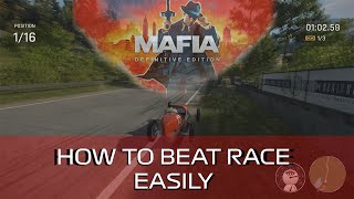 Mafia Definitive Edition  HOW TO BEAT RACE EASILY  TUTORIAL [upl. by Hullda]