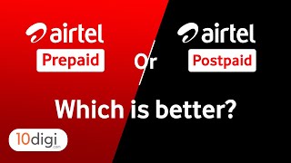 Airtel Prepaid vs Postpaid Which is better [upl. by Gabel]