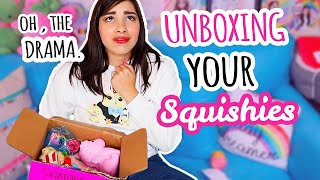 Unboxing YOUR Squishy Packages  Squishy Makeover Candidates [upl. by Atsahs]