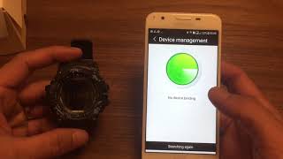 Smart Watch  EX16  How to download apps and connect with bluetooth [upl. by Aurelie]