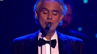 Andrea Bocelli  Nessun Dorma Live at The Global Awards 2018  Classic FM [upl. by Aneryc]