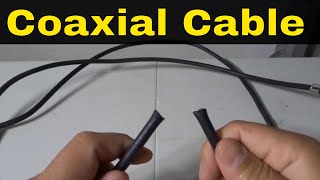 How To Fix A Cut Coaxial CableF Connector Repair Tutorial [upl. by Heiney]