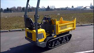 Track Dumper DT15  Wacker Neuson [upl. by Malliw]