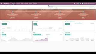 Odoo 14 Move cash to bank internal transfers [upl. by Gilboa404]