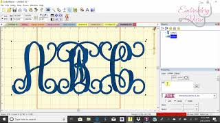 Embrillance Essentials  How to create a monogram [upl. by Amilah]