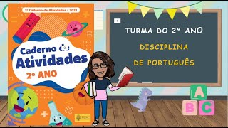 2º ano Português  Caderno 2 de atividades [upl. by Asirral]