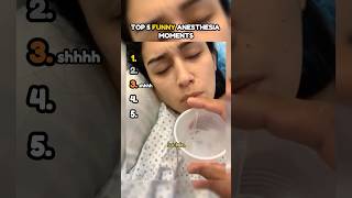 Top 5 Funniest Anesthesia Reactions part 34 🤣 shorts [upl. by Lynnelle]