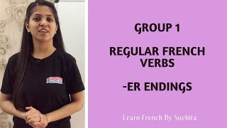 Learn French Grammar  Les verbes er The er verbs Present Tense  By Suchita  918920060461 [upl. by Premer]