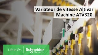 Variateur de vitesse Altivar Machine ATV320  Schneider Electric [upl. by Lepley]