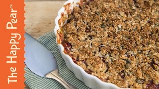 How to make Rhubarb Crumble  Super Easy Dessert Recipe [upl. by Dov511]