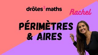 Replay Cours 6ème  Périmètres amp Aires [upl. by Harwill]