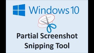 Windows 10  Snipping Tool  How to Use Screen Snip to Take Screenshot  Shortcut Key Tutorial in MS [upl. by Leahicm967]