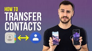 How to Move Contacts From iPhone to Android  Samsung Pixel OnePlus and More [upl. by Ylenats]