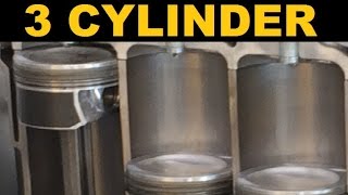 Inline 3 Cylinder Engine  Explained [upl. by Ardnait]