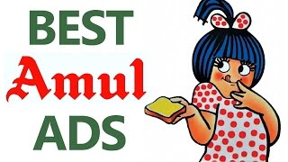 10 Best Amul Ads Ever  Tens Of India [upl. by Milewski173]