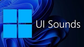 Windows 11 UI Sounds [upl. by Nosila]