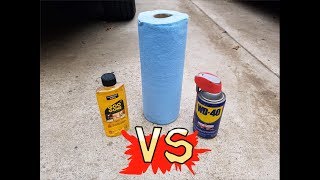 Goo Gone Vs WD40 Adhesive Remover [upl. by Peterman]