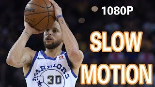 Stephen Curry Shooting Form Slow Motion 2019 1080P Part 1 [upl. by Ahsinaj]