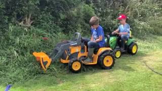 TRACTORS FOR KIDS  JOHN DEERE TRACTOR VIDEOS FOR CHILDREN [upl. by Vizzone]