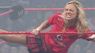 WWE Alumni Stacy Keibler vs Trish Stratus [upl. by Benge]