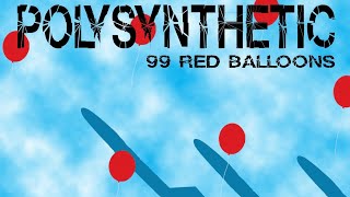 99 Red Balloons Lyric Video Nena Cover [upl. by Zaremski278]