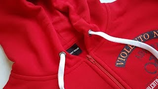 Hit How to sew a zip in a hoodie Jak uszyć ekspres w bluzie z kapturem [upl. by Maurice]