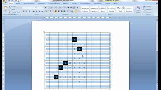 Criar palavras cruzadas com Word [upl. by Anrat]