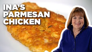 How to Make Inas Parmesan Chicken  Barefoot Contessa  Food Network [upl. by Anaujik]