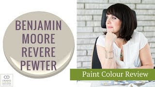 Benjamin Moore Revere Pewter Paint Colour [upl. by Cand]