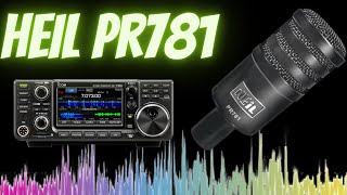 Icom 7300 Heil PR781 Microphone Review amp Settings [upl. by Etnad]