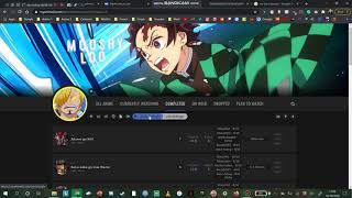 How to customize your MyAnimeList to look cool [upl. by Lindsley]