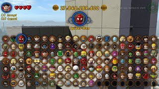 LEGO Marvel Super Heroes  All Characters Unlocked [upl. by Korney]