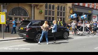 Filiming Carpool Karaoke in Liverpool With Paul McCartney and James Cordan [upl. by Grayce648]