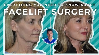 Facelift 101 before and after recovery Deep Plane Facelift  Stem Cell Facelifts and more [upl. by Wittenburg]